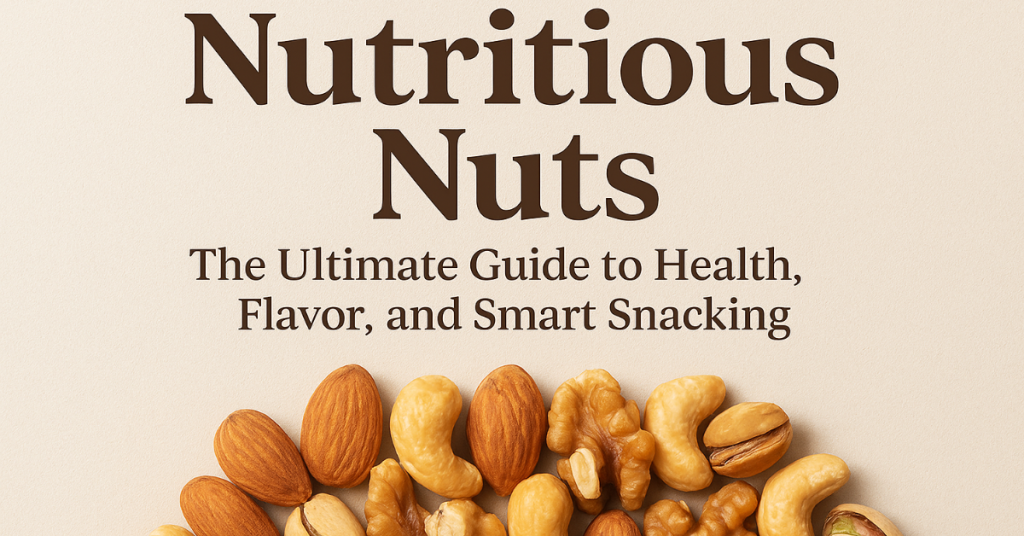 Nutritious Nuts that are the ultimate guide to health, flavour and smart snacking.